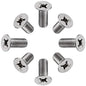 PRIME AVE Brake Disc Rotor Screws - Stainless Steel front/rear brake rotor retaining screws - Rust-Proof rotor screws Compatible/Replacement For Audi & VW (Pack of 8)