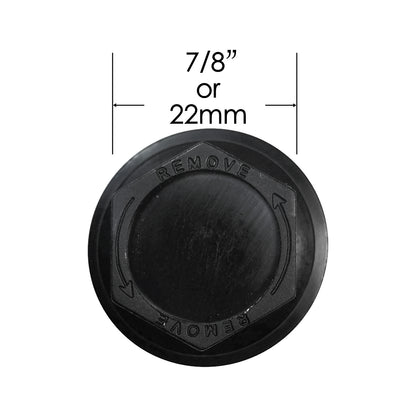 Prime Ave Black Wheel Nut Cap Covers for Chevrolet GMC Part# 15646250 (12 Pack)